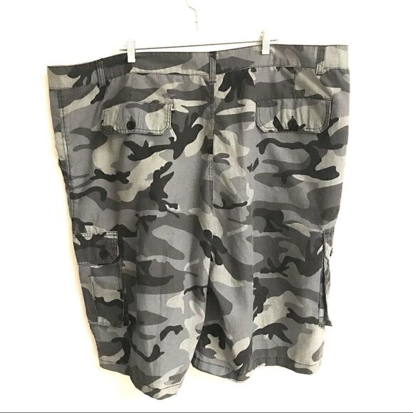 Blue Gear camo print cargo shorts 52 - Picture 1 of 5